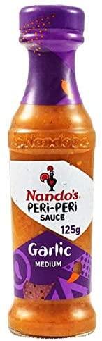 Nandos Garlic Medium Peri-Peri Sauce 125G - World Food Shop