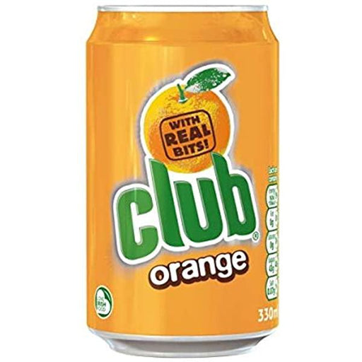 Club Cans Orange 330Ml - World Food Shop