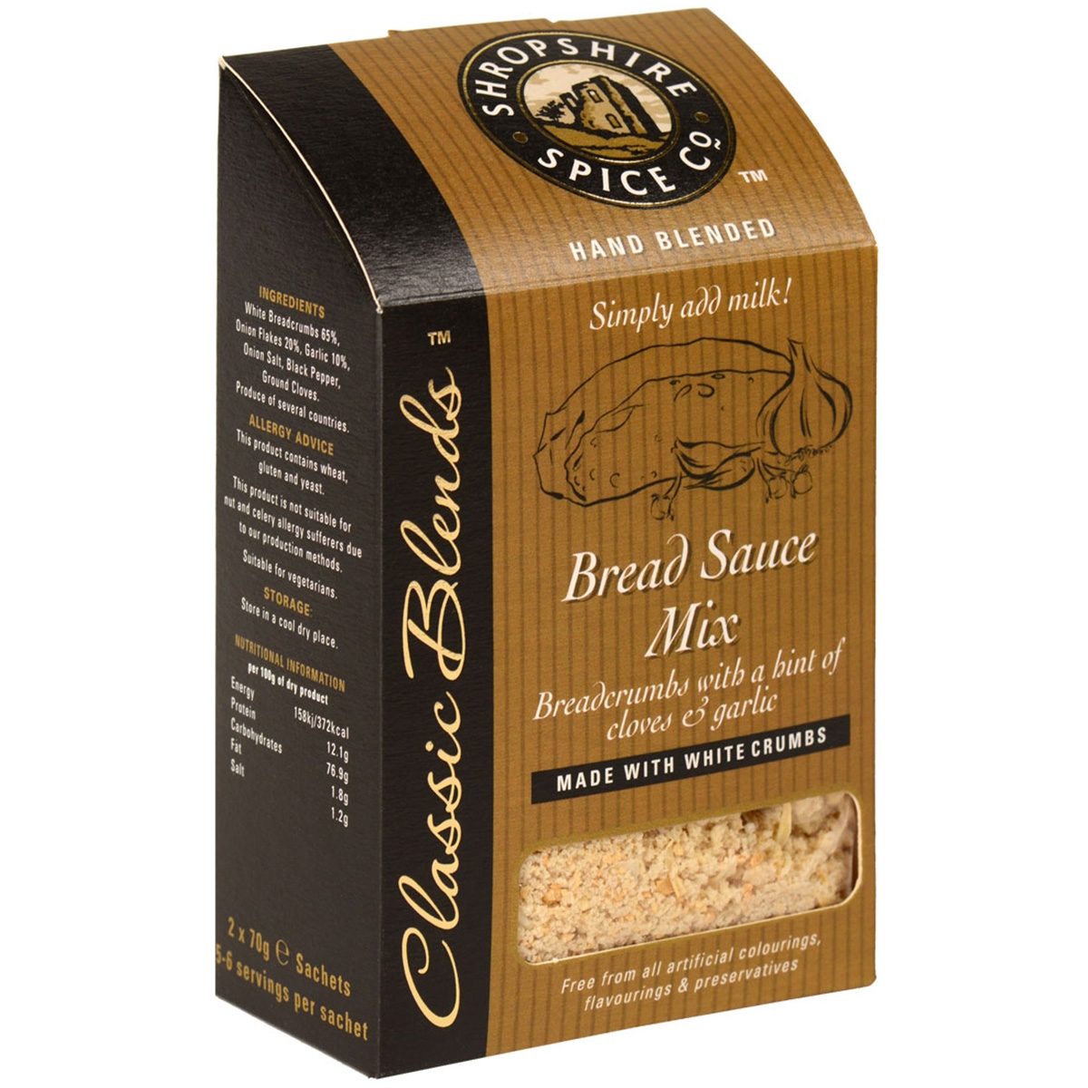 Shropshire Spice Bread Sauce Mix 150G