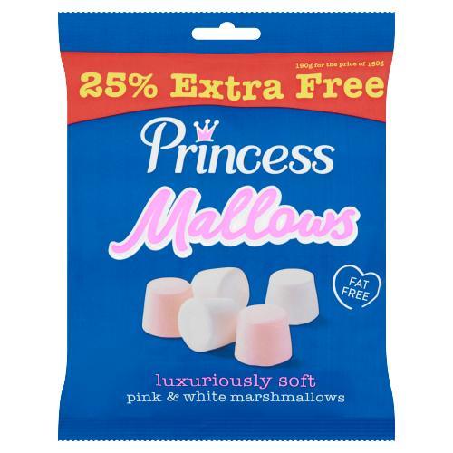 Princess Marshmallows 150G+25% - World Food Shop