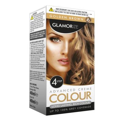 Glamorize Golden Brown Hair Dye No.6