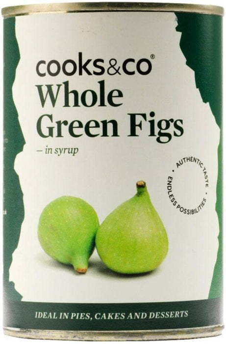 Cooks&Co Green Figs In Syrup 410G