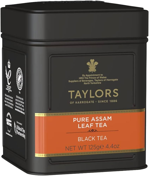 TAYLORS Pure Assam Leaf Tea - Caddy 125G