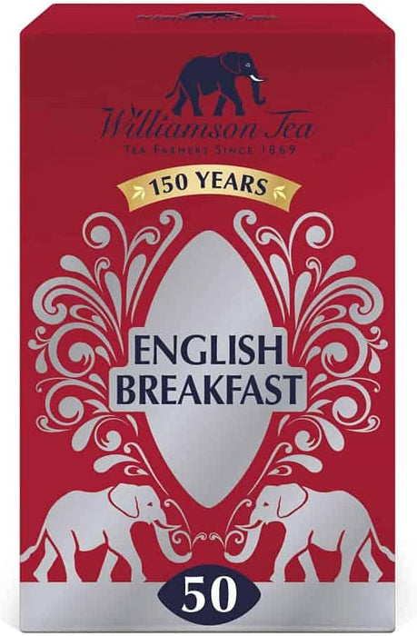 Williamson Tea English Breakfast 50 Teabags