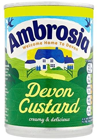 Ambrosia Devon Custard Tin 400G - World Food Shop