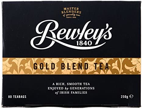 Bewleys Gold Blend Teabags 80s 250G