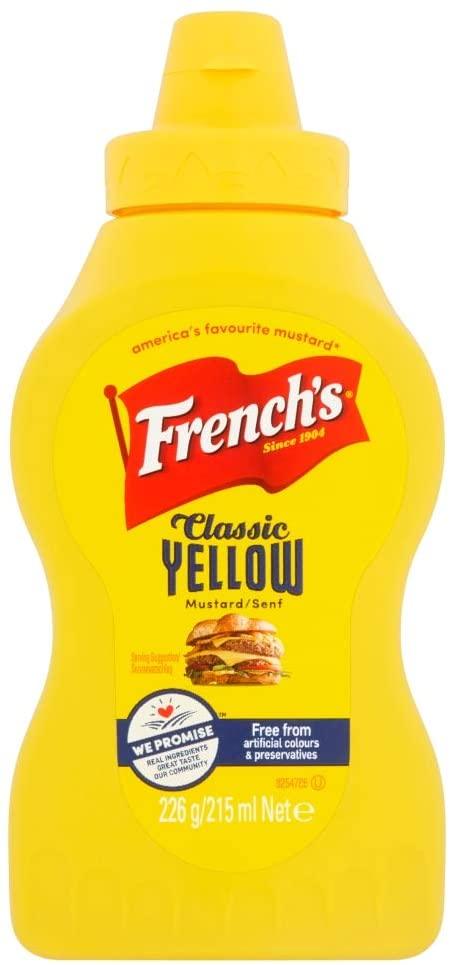 Frenchs Classic Yellow Mustard 226G - World Food Shop