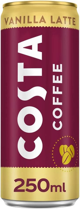 Costa Coffee Vanilla Latte Coffee 250ML