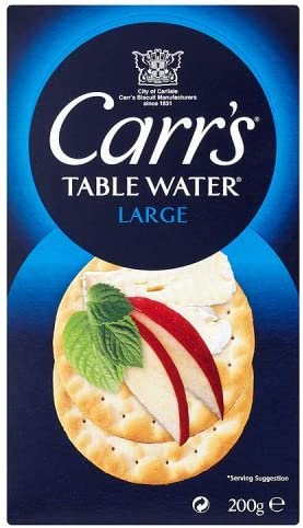 Carrs Table Water Biscuits Large 200G