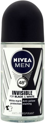 Nivea For Men Deodorant Roll On Black & White 50ML