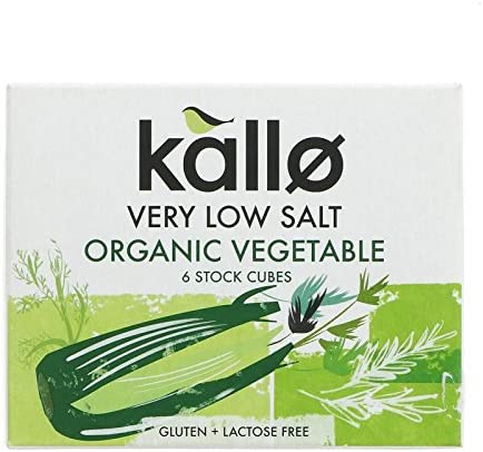 Kallo Very Low Salt Organic Vegetable Stock Cube 60G