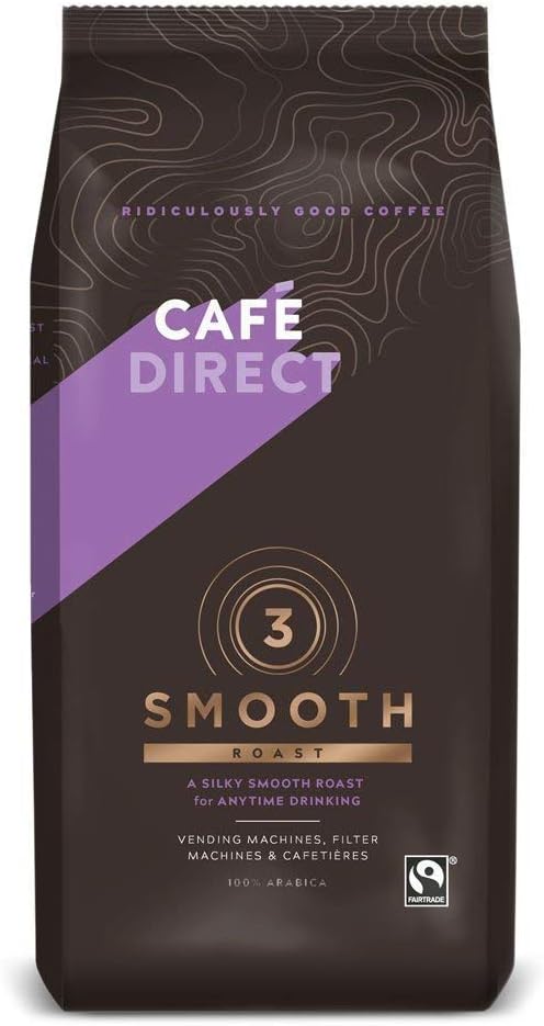 Cafe Direct Fairtrade Roast & Ground Smooth Roast Coffee 227G