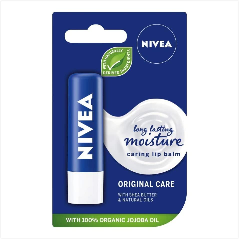 Nivea Original Care Caring Lip Balm 4.8G - World Food Shop