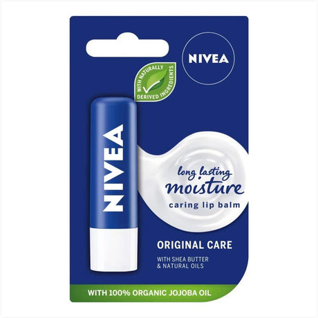 Nivea Original Care Caring Lip Balm 4.8G - World Food Shop