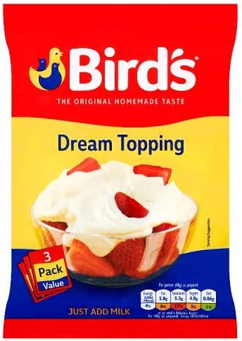 Birds Dream Topping Sachet 3x36g