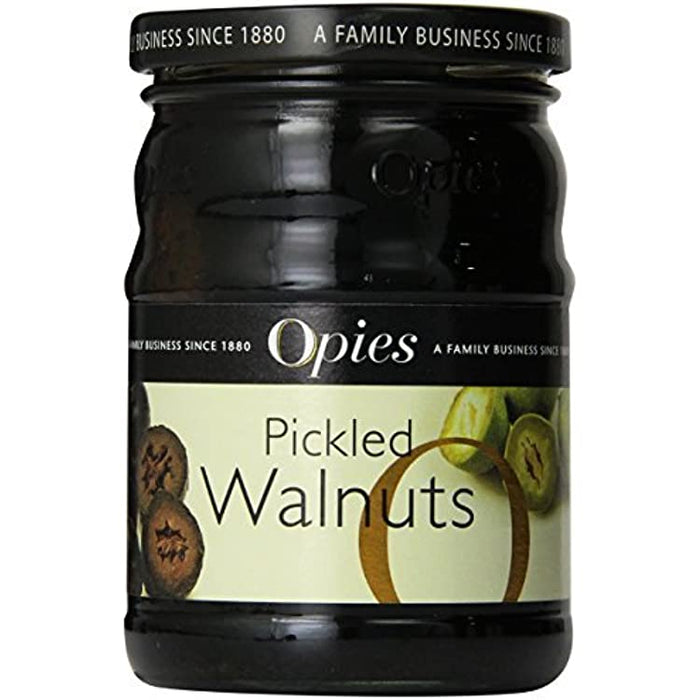 Opies Pickled Walnuts In Malt Vinegar 390G