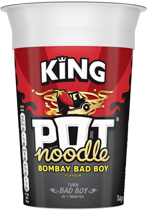 Pot Noodle King Bombay Bad Boy 114G