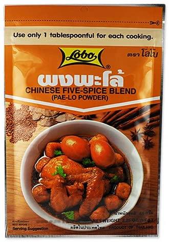 Lobo Chinese Five Spice Blend (Pae-Lo Powder) 65G - World Food Shop