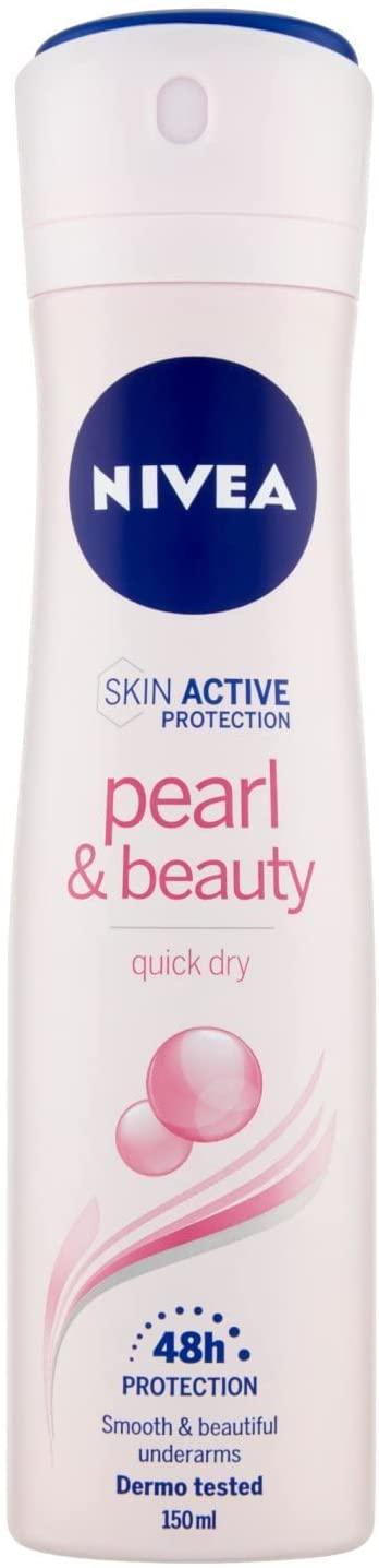 Nivea Deodorant For Women Aerosol Pearl & Beauty 150Ml - World Food Shop