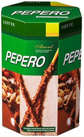 Lotte Pepero Almond Multi Pack 128G