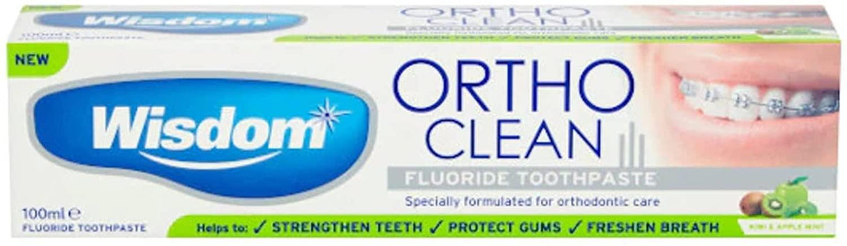 Wisdom Ortho Clean Toothpaste 100Ml - World Food Shop