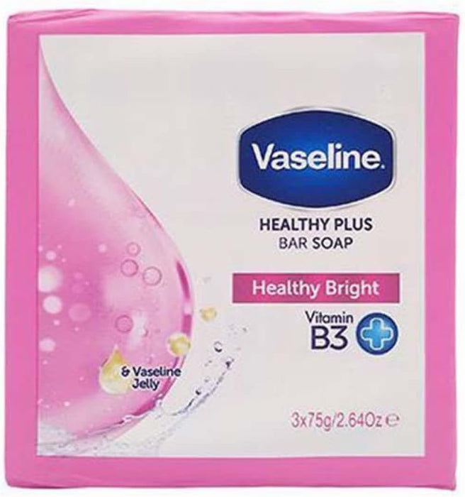 Vaseline Healthy Plus Bar Soap 3x75G