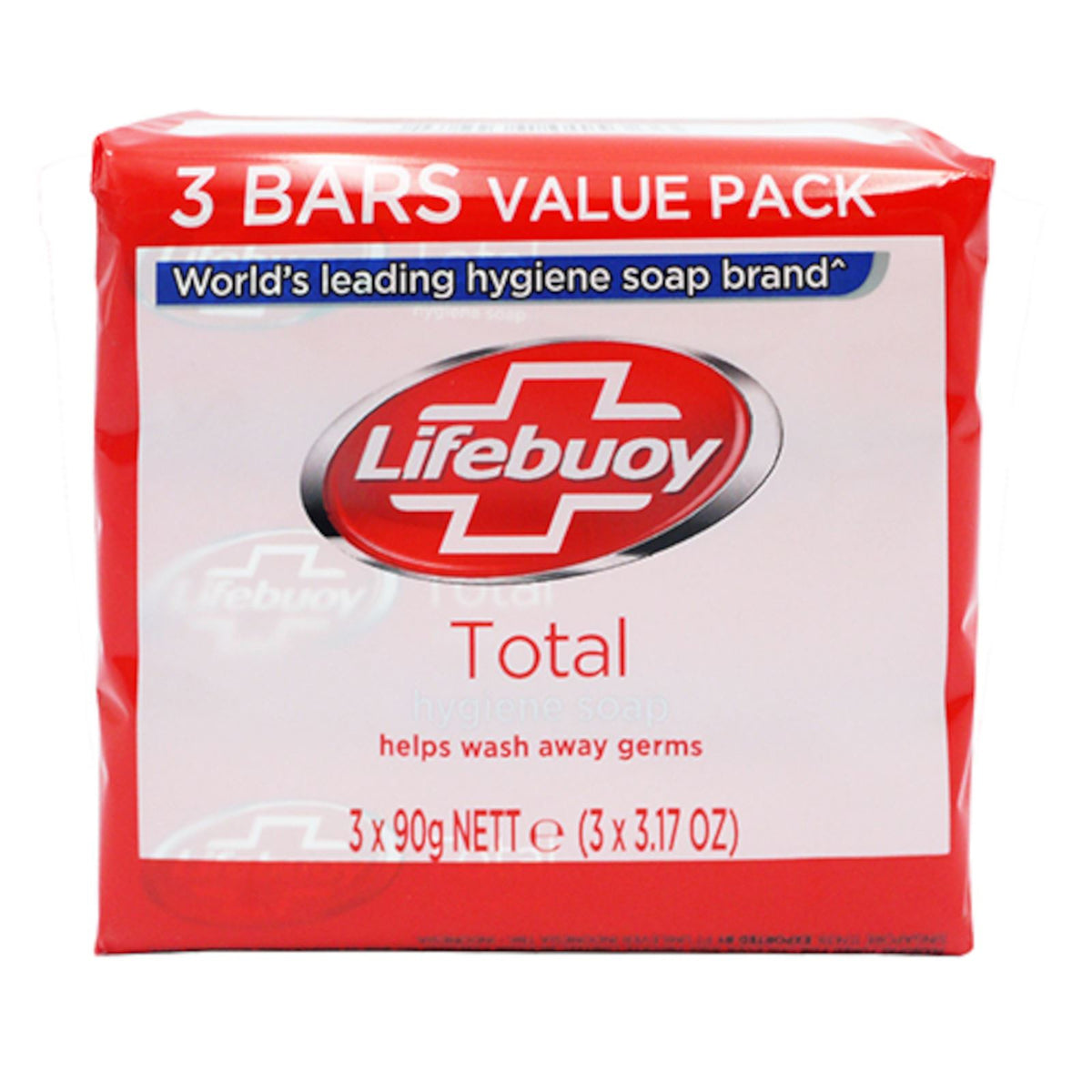 Lifebuoy Total Bar Soap 3x90G