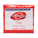 Lifebuoy Total Bar Soap 3x90G