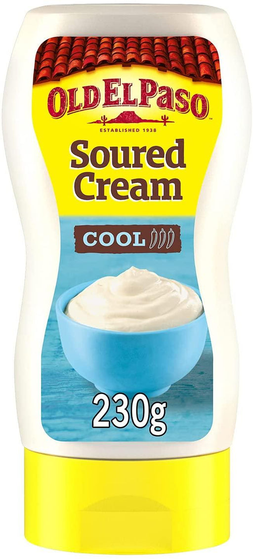 Old El Paso Cool Soured Cream Topping 230G - World Food Shop