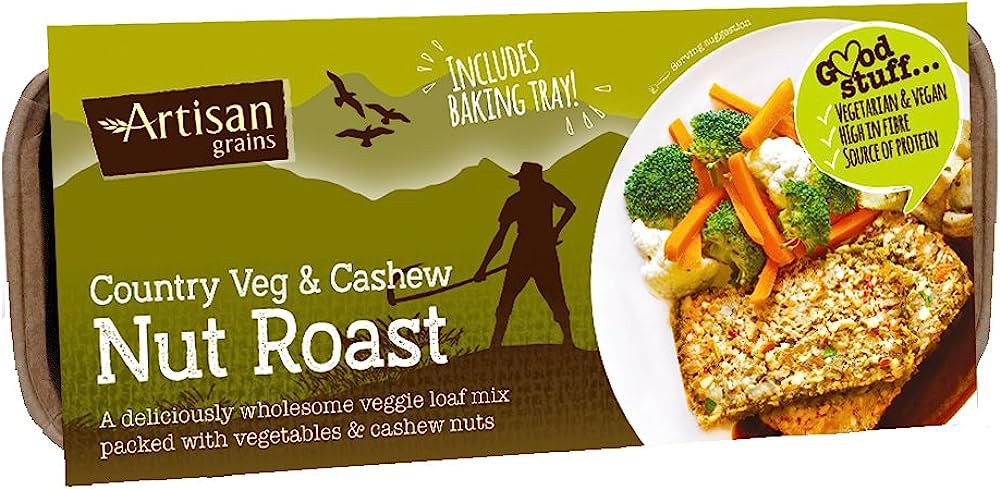 Artisan Grains - Country Veg & Cashew Nut Roast 200G