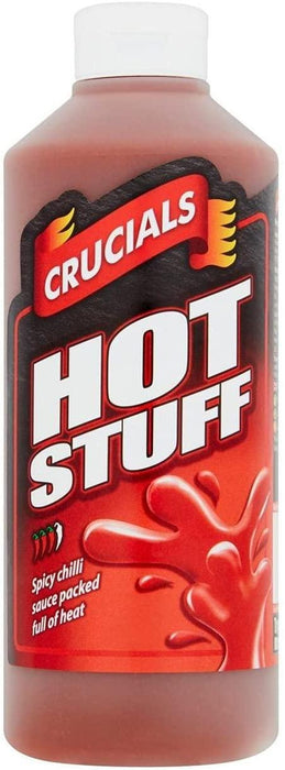 Crucials Hot Stuff Squeezy Sauce 500Ml - World Food Shop