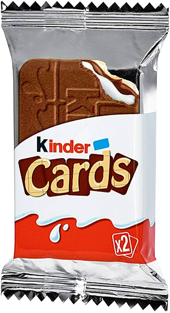 Kinder Cards 25.6G **Expiry Jan 2025**