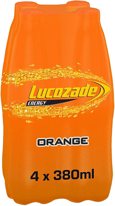 Lucozade Energy Orange 4x380ML
