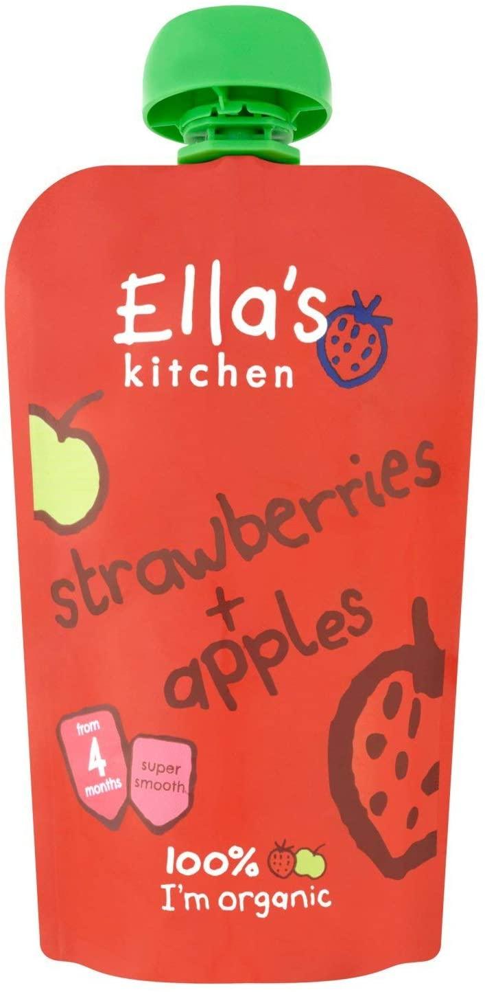 Ellas Kitchen Strawberries & Apples 120G - World Food Shop