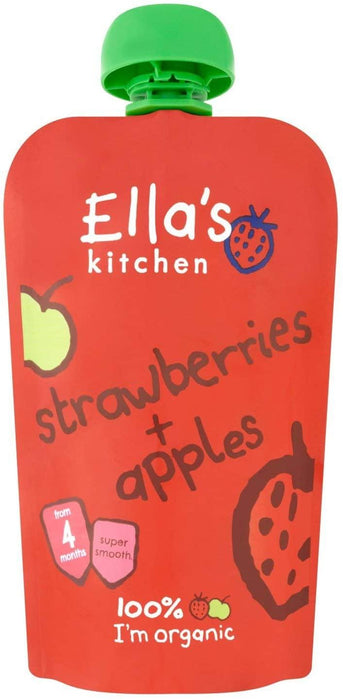 Ellas Kitchen Strawberries & Apples 120G - World Food Shop
