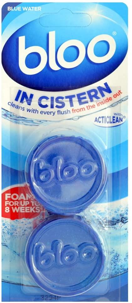 Bloo In Cistern Toilet Block Blue Twin - World Food Shop