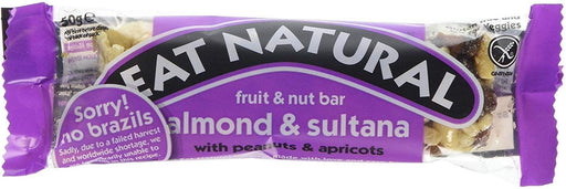 Eat Natural - Gluten Free Almond Sultana Peanuts Apricots 50G - World Food Shop