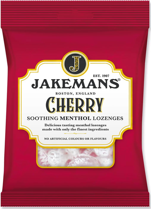 Jakemans Lozenges Cherry 73G