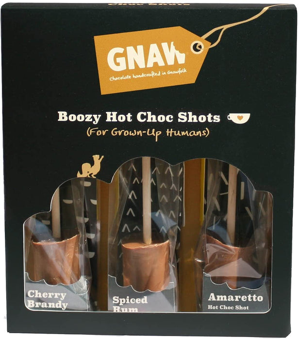 Gnaw Boozy Hot Choc Shot Gift Set 126G