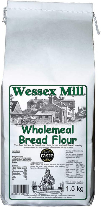 Wessex Mill Wholemeal Bread Flour 1.5KG