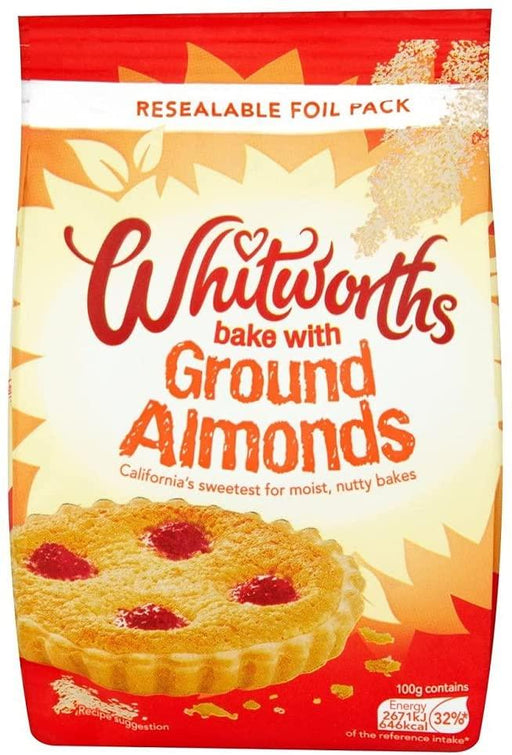Whitworths Ground Almonds 150G - World Food Shop
