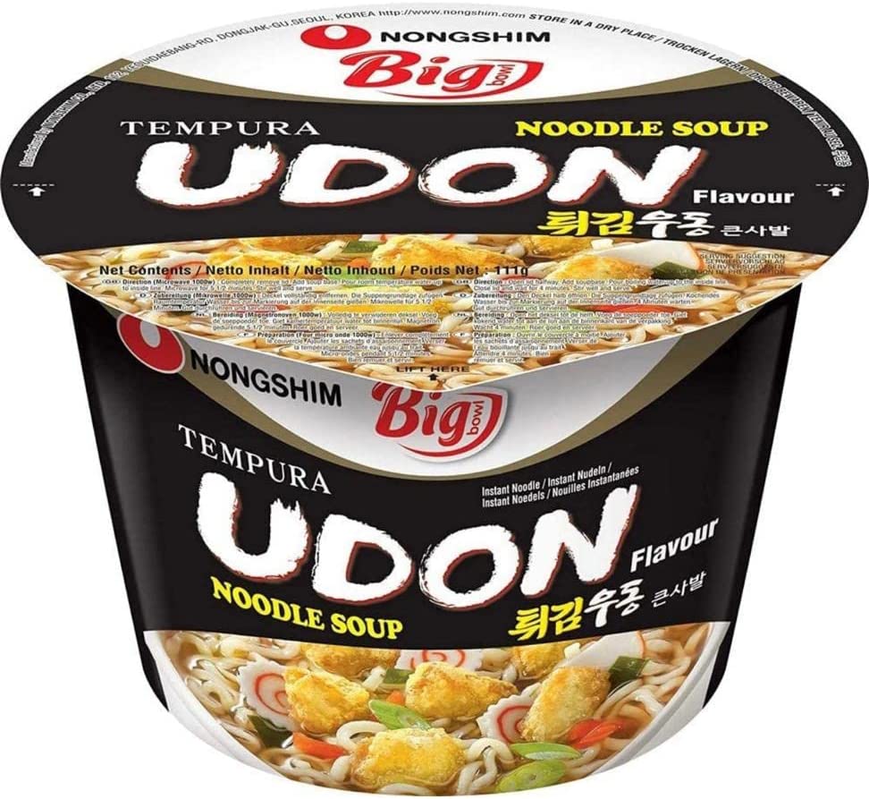 Nongshim Big Bowl Noodle (U-Dong) 111G