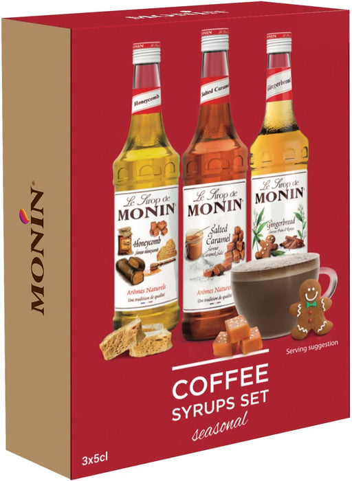 Monin Seasonal Gift Pack 3x5cl