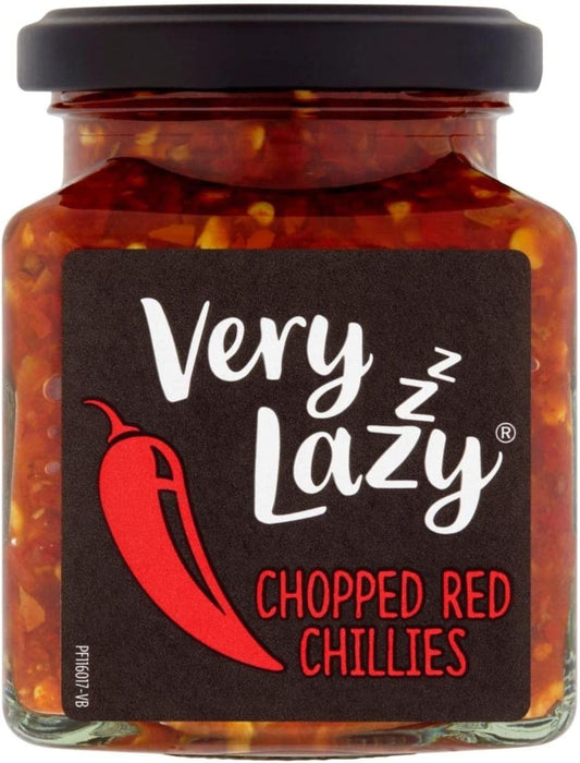 Very Lazy Chopped Red Chillies 190G