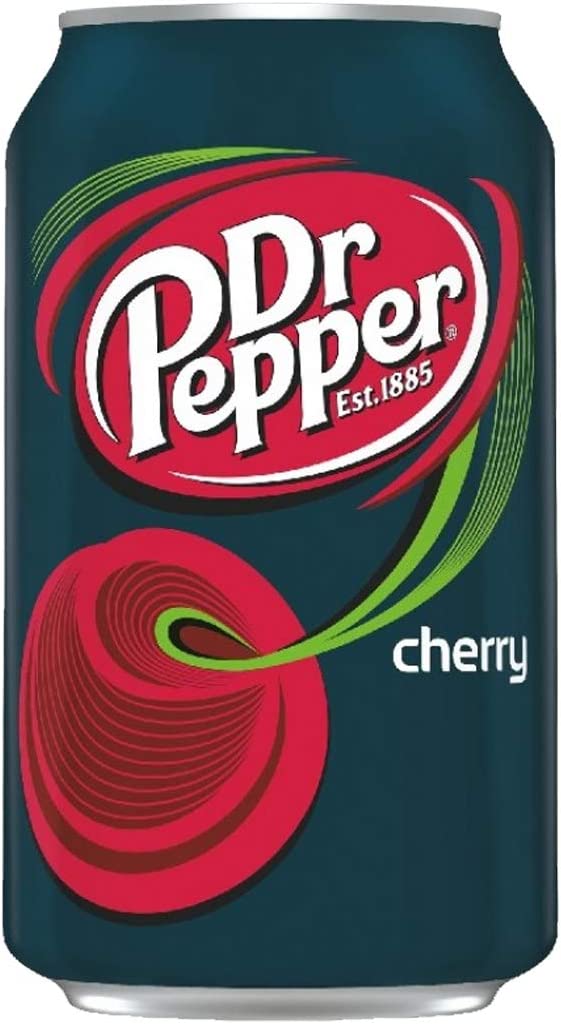Dr Pepper Cherry Soda Cans 12oz 355ml