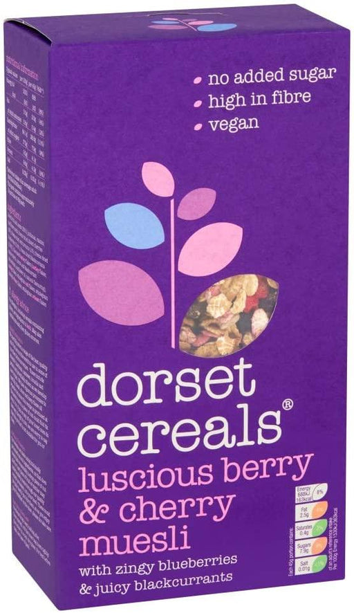 Dorset Cereals Muesli - Luscious Berry & Cherry 600G - World Food Shop