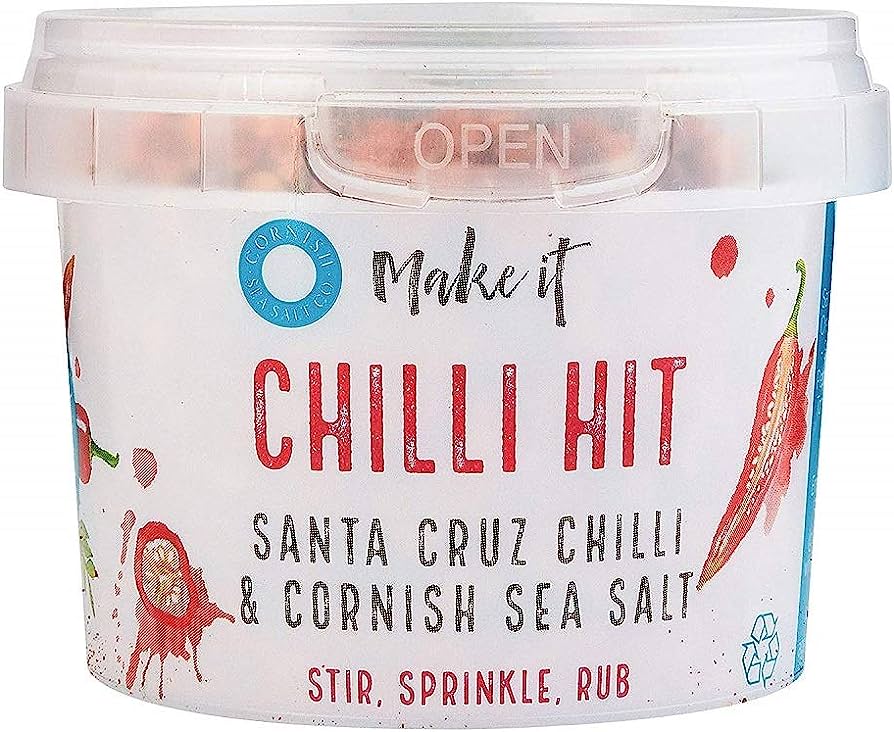 Cornish Sea Salt Chilli Hit Seasoning 50G