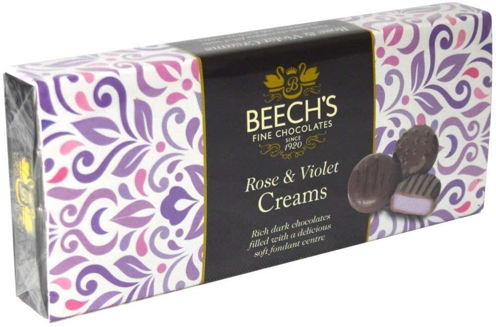 Beechs Rose & Violet Creams 145G - World Food Shop