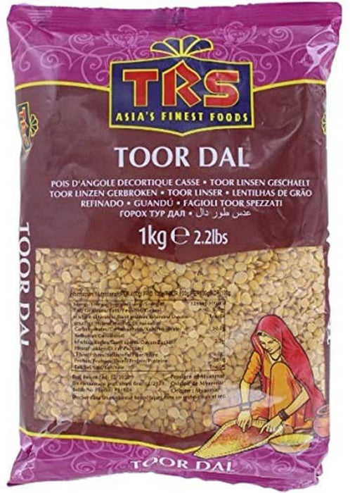 TRS Toor Dal Plain 1Kg - World Food Shop