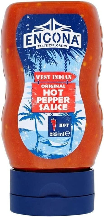 Encona West Indian Hot Pepper Sauce 285ML